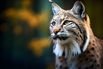 A Bobcat portrait, wildlife photography