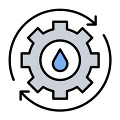 Water Management Icon