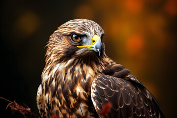 A Buzzard portrait, wildlife photography