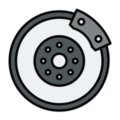 Brake Disc Icon