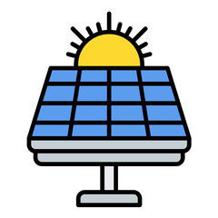 Solar Panel Icon