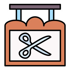 Salon Sign Icon