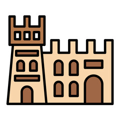 Old Building Icon