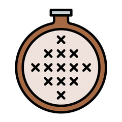 Cross Stitch Icon