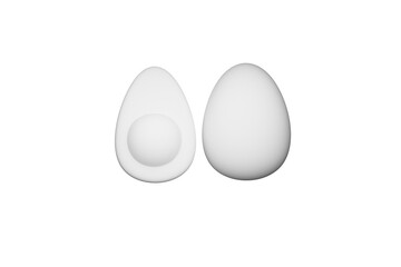 egg on white