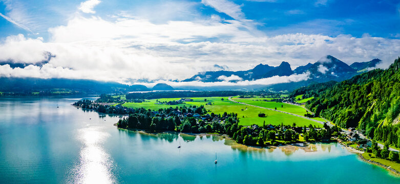 Wolfgangsee im Salzburger Urger Land
