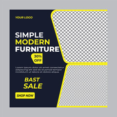 new web social media post design