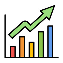 Growth Diagram Icon