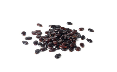 Watermelon Seeds, Water Melon Black Seed Pile, Small Black Kernels