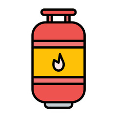 Gas Cylinder Icon