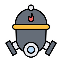 Fireman Mask Icon