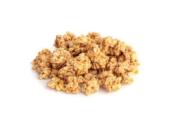 Granola, Muesli Breakfast, Crunchy Cereal Breakfast, Oatmeal Muesli with Seeds and Grains, Healthy Diet