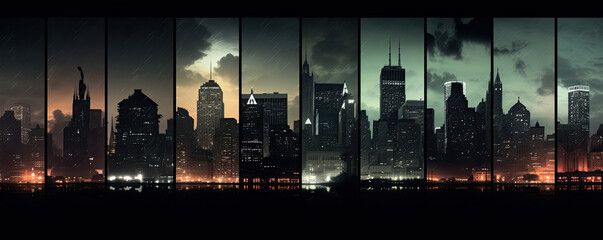 City iphone wallpapers, city in the night phone cover.