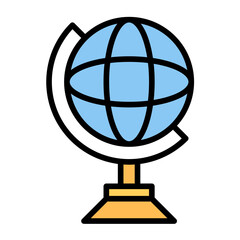 Globe Stand Icon