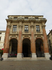 Obraz premium Loggia del Capitaniato, Palazzo del Capitaniato, Vicenza, Veneto, Italia