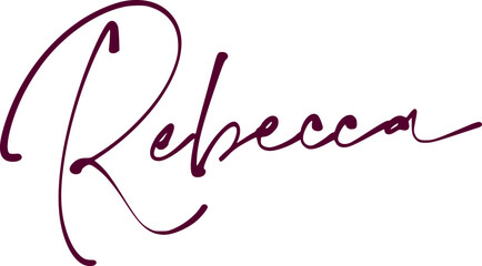 signature series R design illustration