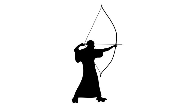 Japanese archery Kyudo