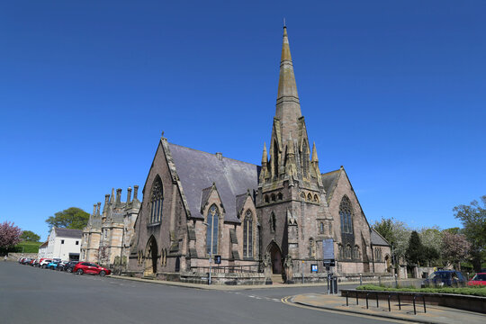 St Andrew's Wallace Green and Lowick Church of Scotland in Berwick-upon Tweed, Northumberland, England, UK. 