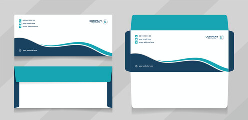 clean creative envelope design