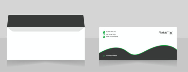clean minimal envelope design template | medical envelope design, health care envelope design