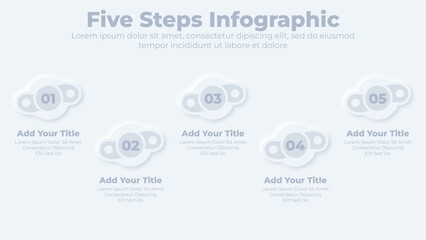 Fototapeta na wymiar Business infographic design elements steps