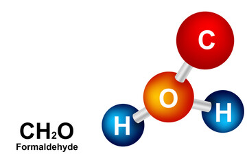Molecular formula of formaldehyde isolated