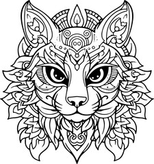 Obraz premium Coloring Page, Malbuch - Verschiedene - Vectorized