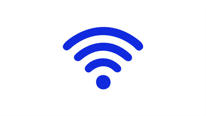 Wifi icon wireless internet connection signal. WiFi icon.