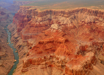 Aerial View Grand Canyon Arizona