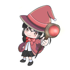 魔法使いの少女