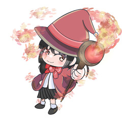 魔法使いの少女
