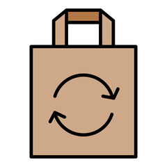 Recycle bag icon