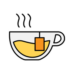 Hot tea icon