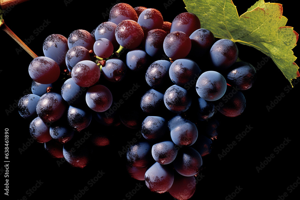 Leinwandbilder zinfandel is a red wine grape that can produce a range of styles, from light and fruity to bold and 
