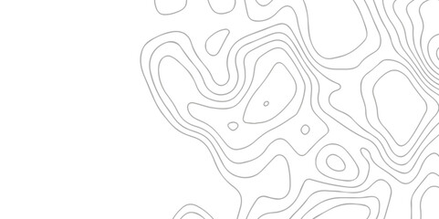 Abstract background with swirls. Topographic map background geographic line map with seamless ornament design. The black on white contours vector topography stylized height of the lines map.