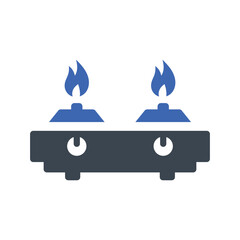 Gas stove icon