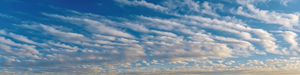 Fototapeta premium panorama sunset sky material