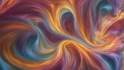 abstract background with flowing swirling slik