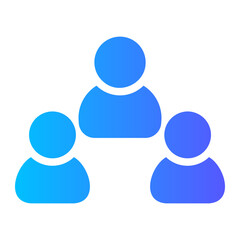 people gradient icon