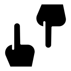 discrepancy glyph icon