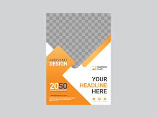 Creative corporate book cover design