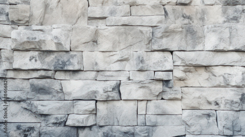 Poster abstract stone background. the texture of the stone wall. close-up. light gray rock backdrop created