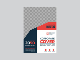 Creative corporate book cover design