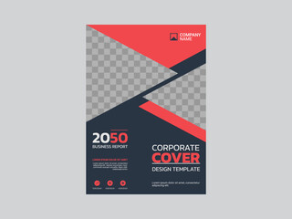 Creative corporate book cover design