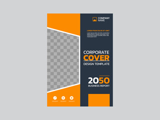 Creative corporate book cover design