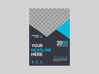 Creative corporate book cover design