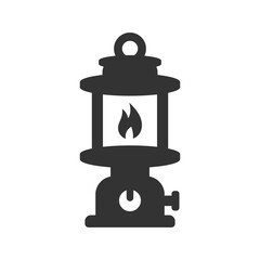 Petrol lamp icon