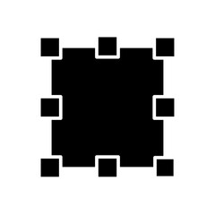 bounding box glyph icon