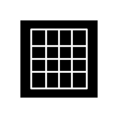 grids glyph icon