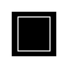 square glyph icon